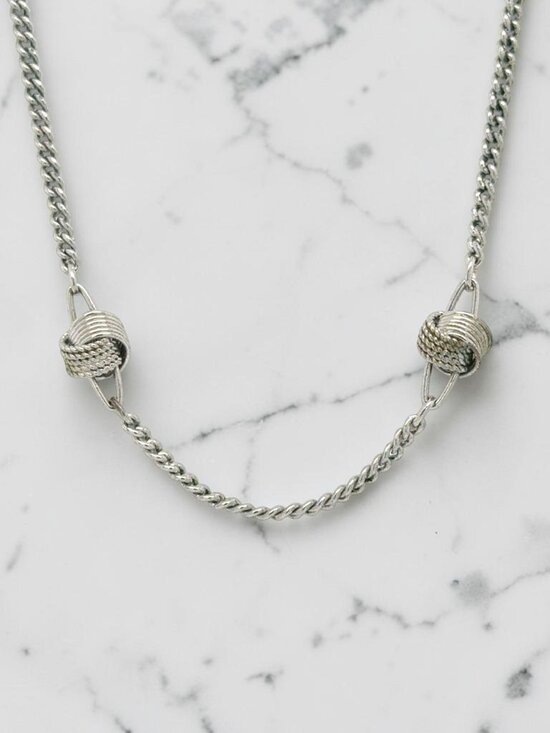 Avon Jewelry - Avon Knot Station Choker Necklace